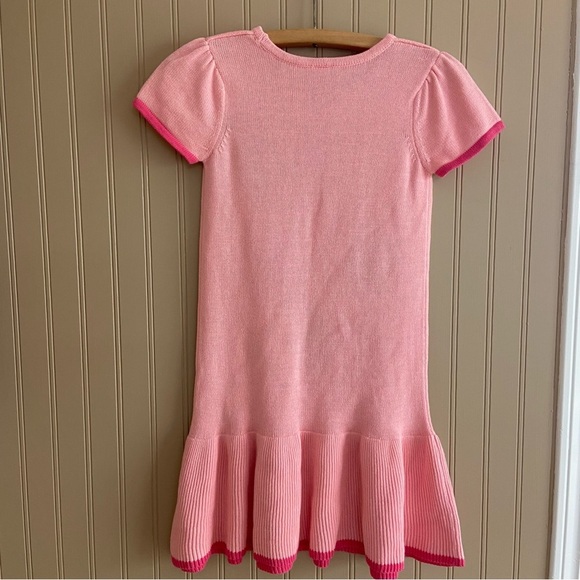 Gymboree New With Tag Pink Argyle 100% Cotton Knit Dress Child Size 9 - Picture 7 of 11